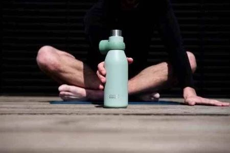 JJ - Butelka termiczna stalowa 500ml Loop™, zielon