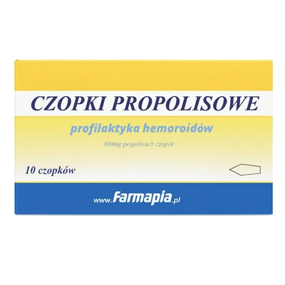 Farmapia Czopki propolisowe 10 czopków