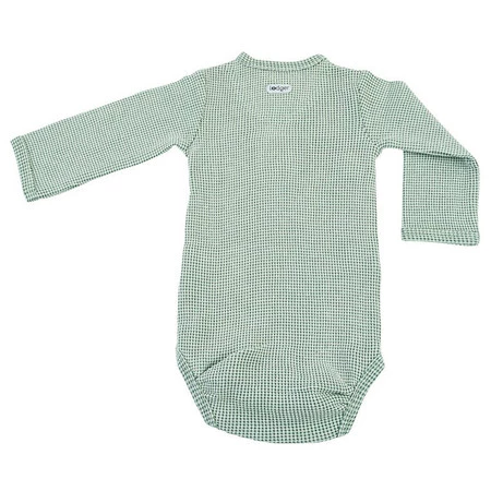 Lodger Body kopertowe niemowlęce długi rękaw bawełniane jasna zieleń Ciumbelle Peppermint r. 68