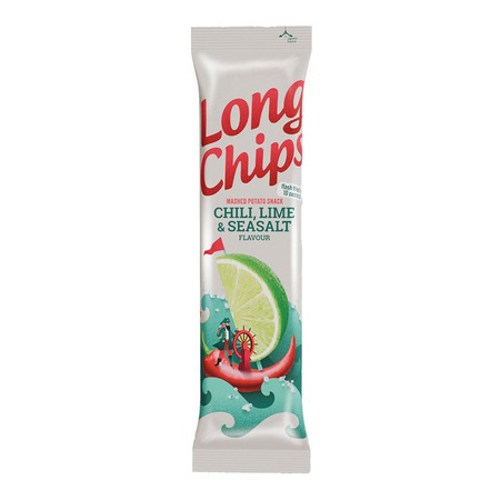 Pernes LTD Chipsy ziemniaczane o smakuchilli, limonki i morskiej soli 75 g