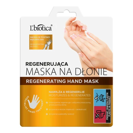 L'biotica – Regenerująca maska na dłonie – 26 g