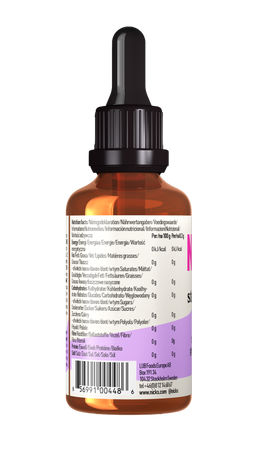 N!CK'S Nicks Stevia Drops Vanilla Naturalny słodzik waniliowy bez cukru 50ml