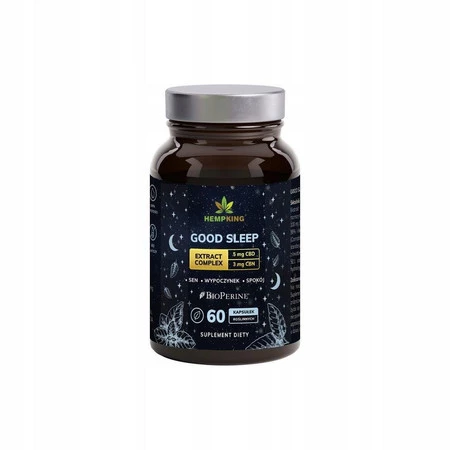 Hempking Good Sleep Extract Complex na sen 60 kaps.