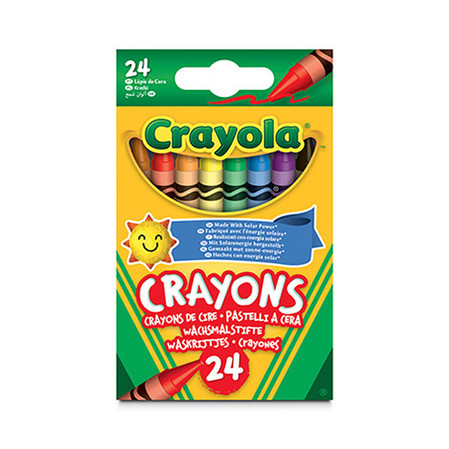  Kredki świecowe 24 kolory 0024 Crayola