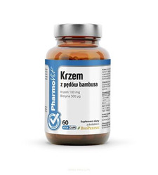 Pharmovit Krzem z pędów bambusa 60 kaps.