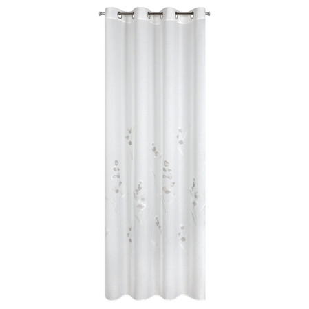 FIRANA GOTOWA ISABEL 140 X 250 CM BIAŁY
