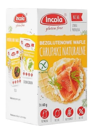 Chrupaki naturalne bezglutenowe 60 g