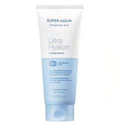 Super Aqua Ultra Hyalron Foaming Cleanser nawilżająca pianka oczyszczająca z kwasem hialuronowym 200ml