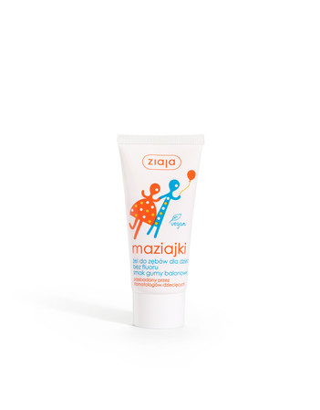Ziaja, Maziajki − Żel do zębów, guma balonowa − 50 ml