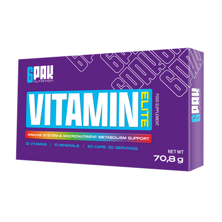 6PAK Vitamin Elite Kompleks Witamin 60 kaps.