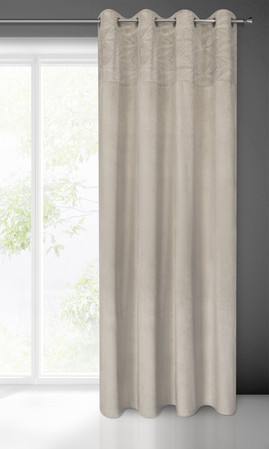 ZASŁONA GOTOWA ARIANA 140 X 250 CM BEŻOWY