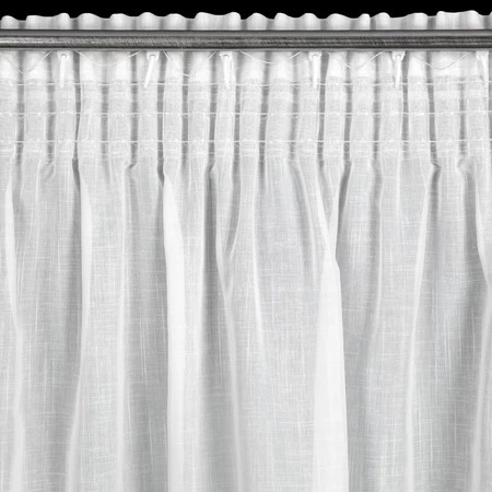 FIRANA GOTOWA ANNA NA TAŚMIE 140 X 270 CM BIAŁY