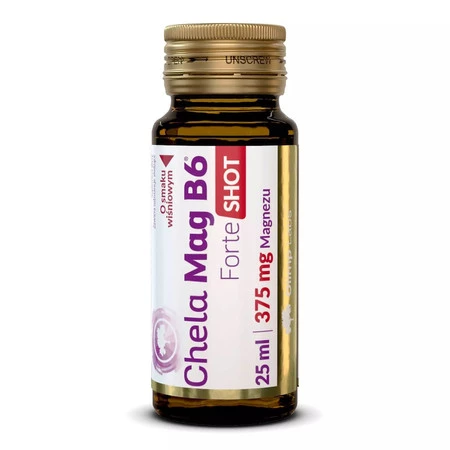 Olimp Chela - Mag B6 Forte Shot 25ml smak wiśnia