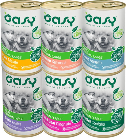 OASY Dog OAP Adult Medium / Large Duck Kaczka 400g