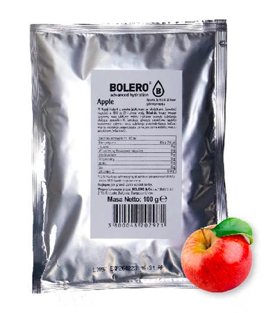 Bolero Bag Jabłko ze stewią 100g napój w proszku bez cukru