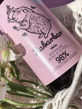 YOPE Mydło w płynie Rabarbar i Róża 500ml