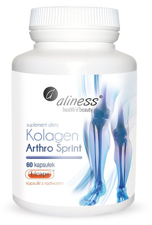 Zestaw 2x Aliness Kolagen Arthro Sprint x 60 kaps. LICAPS®