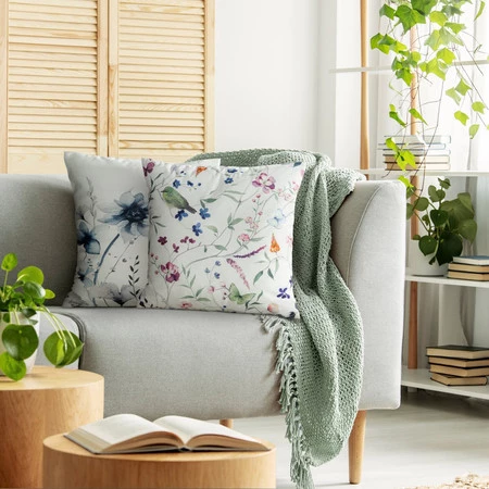 Poszewka Mink 36 45 x 45 cm, Biały