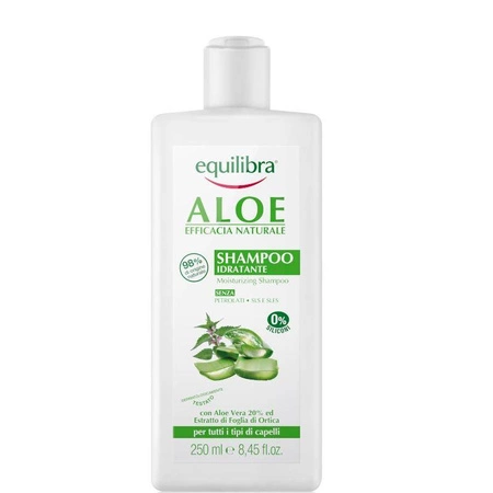 Equilibra − Nawilżający szampon aloesowy − 250 ml