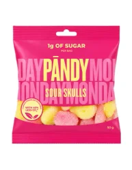 Big Nature Żelki Pandy Sour Skulls 50g