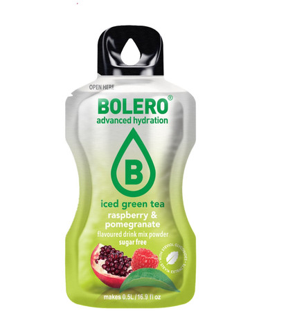 Bolero Iced Green Tea Raspberry & Pomegranate 8g