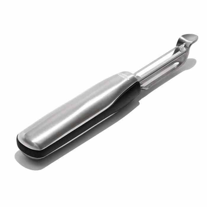 OXO-Obieraczka prosta obustronna stalowa, STEEL - Nabea.pl