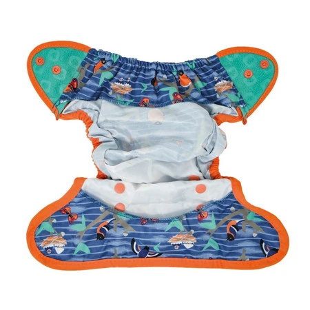 Close, Wodoodporny otulacz dla dzieci zapinany na napy, Twilight Garden