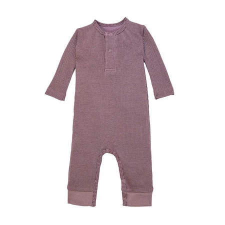 Lodger Pajacyk piżamka niemowlęca bawełniana wrzosowa Ciumbelle Rose r. 56