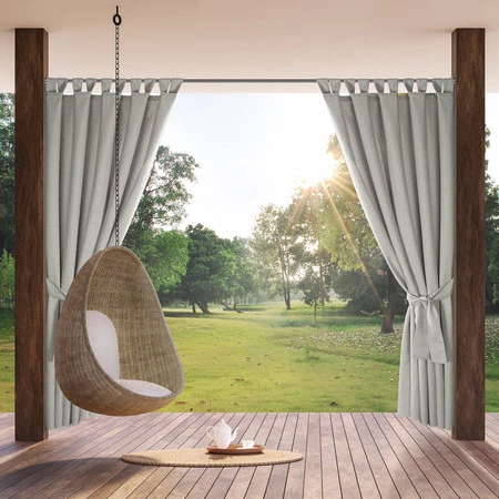 Zasłona gotowa Garden na Szelkach 155 x 260 cm, Srebrny