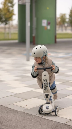 SCOOTANDRIDE Zestaw ochraniaczy dla dzieci XXS Ash