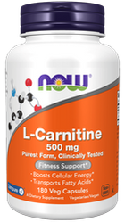 L-Carnitine 500 mg (180 kaps.)