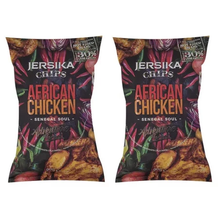 Zestaw 2x Chipsy ziemniaczane o smaku ostrego kurczaka 90 g