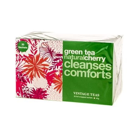 Vintage Teas Green Tea Cherry - 30 torebek