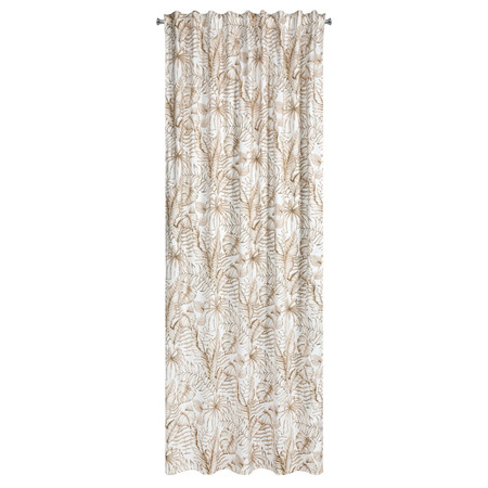 ZASŁONA GOTOWA SABA NA TAŚMIE 140 X 270 CM BIAŁY