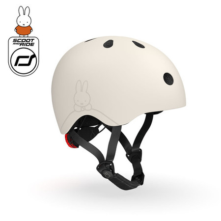 SCOOTANDRIDE Kask XXS-S dla dzieci 1-5 lat Miffy Ash