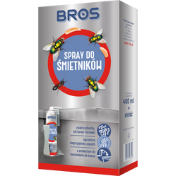 BROS spray do śmietników z uchwytem 400ml