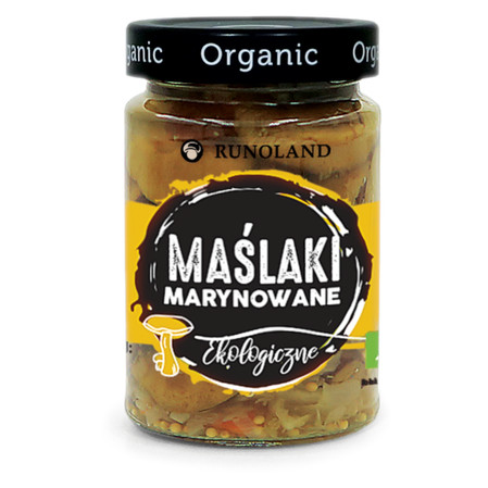 RUNOLAND MAŚLAKI MARYNOWANE BIO 300 g