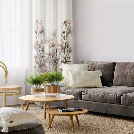 ZASŁONA GOTOWA INEZ 140 X 250 CM BEŻOWY