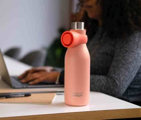JJ - Butelka termiczna stalowa 500ml Loop™, koralo