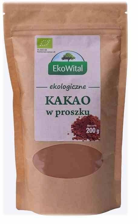 EkoWital − Kakao w proszku BIO − 200 g
