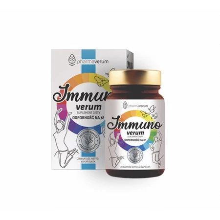 Pharmaverum Immuno verum na wsparcie odporności 60 kaps.