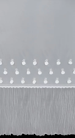 Firana gotowa Avril na Taśmie 140 x 270 cm, Biały