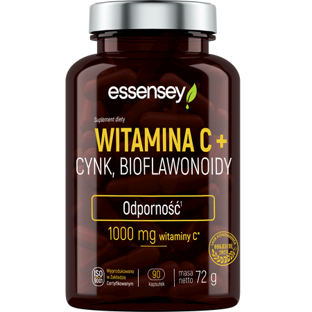 Essensey Witamina C Cynk Biaflowonoidy 90 kaps.