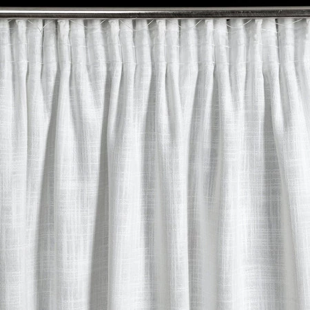 Zasłona gotowa Rosi 1 na taśmie 140 x 270 cm, Biały