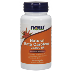 Naturalny Beta Karoten (Witamina A) (90 kaps.)