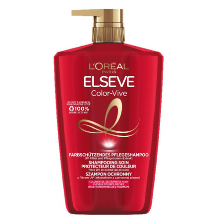 Elseve Color-Vive szampon ochronny do włosów farbowanych lub z pasemkami 1000ml