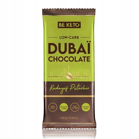 BeKeto Keto Dubaï Czekolada 130g x10