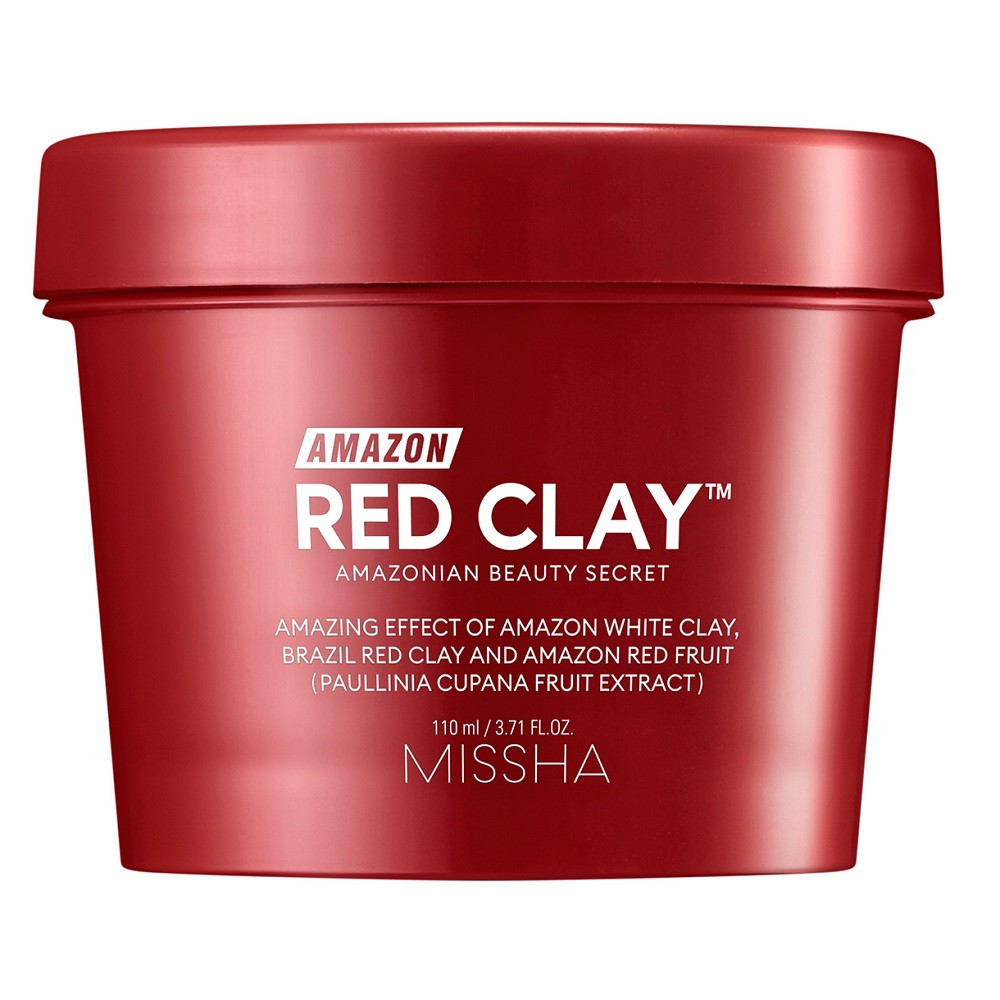 Amazon Red Clay Pore Mask oczyszczająca maseczka typu wash-off 110ml - Nabea.pl