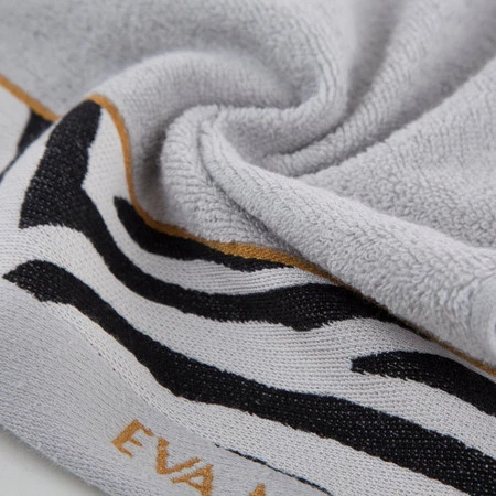 Ręcznik Eva 22 30 x 50 cm, Srebrny