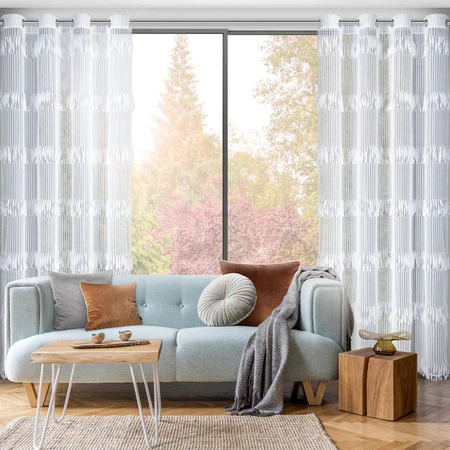 ZASŁONA GOTOWA SOTERA 140 X 250 CM BIAŁY